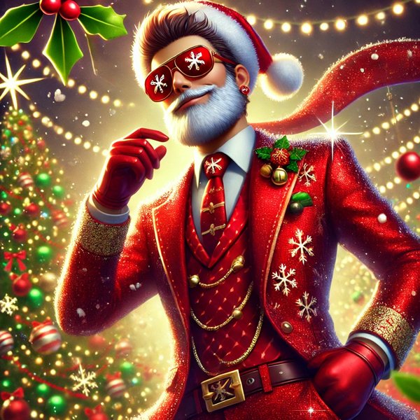 RizzmasGold's tweet photo. "RizzmasGold is here to save your holiday season! 🎄✨ A coin as shiny as your uncle's Christmas barbecue. Memes, fun and maybe a few bucks in your pocket. $RZG - because even Santa Claus likes crypto! 🚀🎅"** https://t.co/dXmDLcKWmY