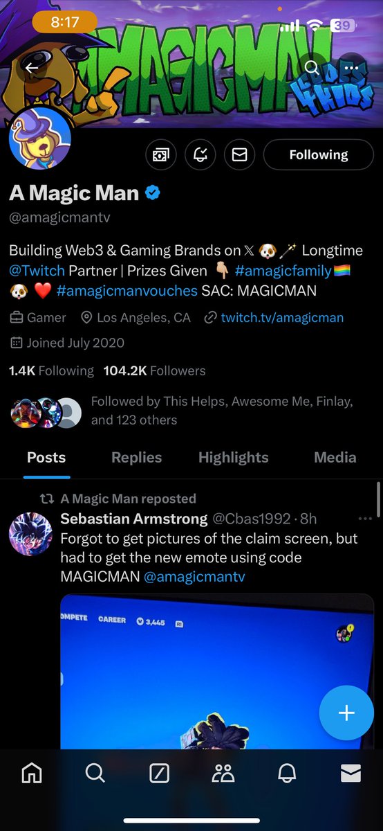 Z1_Ace's tweet photo. @amagicmantv @Rever1s Done ✅🍀🤞 https://t.co/aRn0Xjn2cW