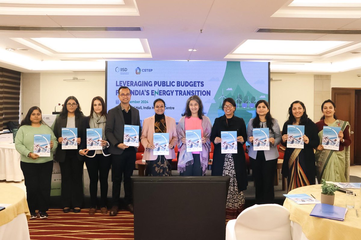 CSTEP (@cstep_india) on Twitter photo #CSTEP and <a href="/IISD_Energy/">IISD Energy</a> collaborated on a new report that examines if the government's financial and non-financial support measures would be sufficient for attaining #India’s goal of boosting a range of clean technologies by 2030.
Read the report here: cstep.in/publications-d… #CSTEP and <a href="/IISD_Energy/">IISD Energy</a> collaborated on a new report that examines if the government's financial and non-financial support measures would be sufficient for attaining #India’s goal of boosting a range of clean technologies by 2030.
Read the report here: cstep.in/publications-d…