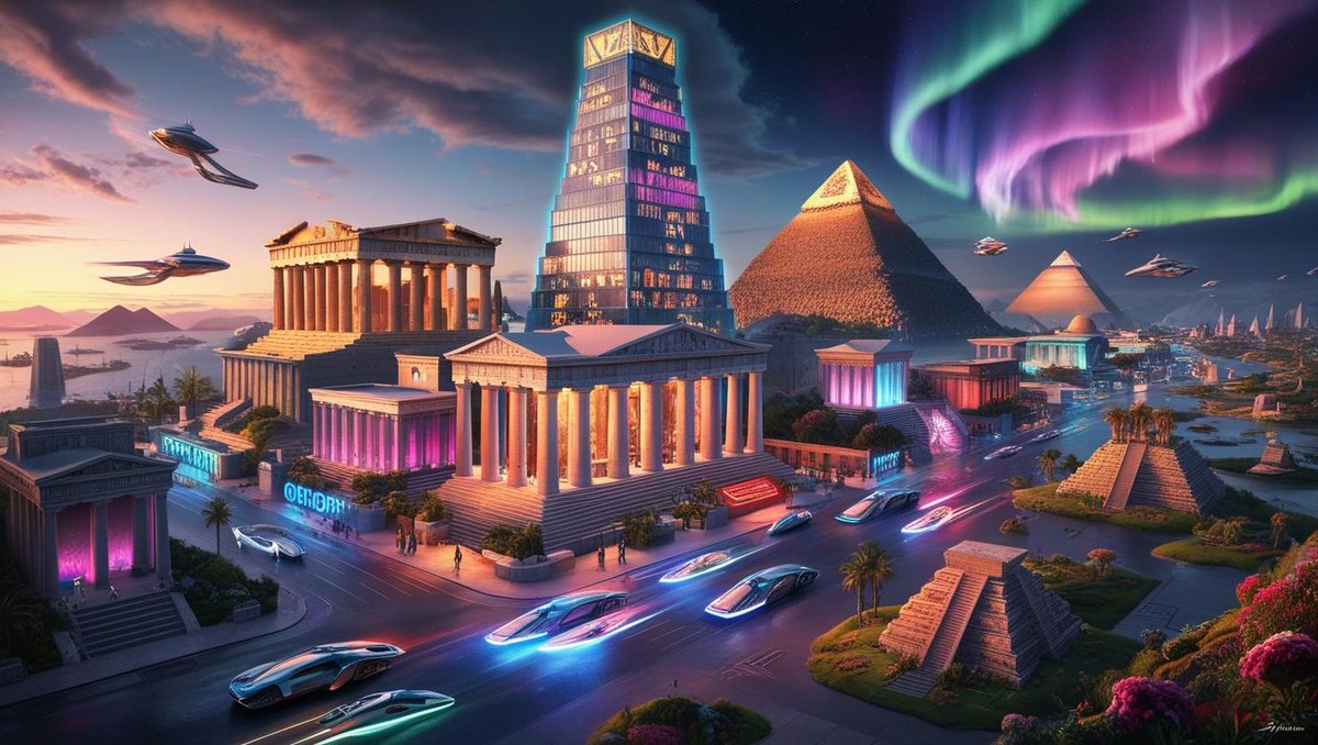 hashithaux's tweet photo. Futuristic Cityscape 🏙️

Which one is best?

#FuturisticCityscape #NeonDreams #SciFiArt #FloatingIslands #DigitalArtwork #AuroraSkyline #VisionaryDesign #AIArtCommunity #FantasyWorld #DreamlikeScenes #CyberpunkAesthetic #ModernMeetsAncient #SurrealLandscapes #VirtualEscape #ArtFromAI