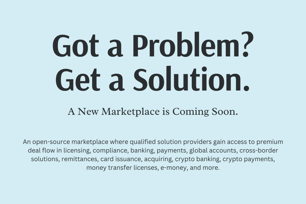The New Year is all about fresh starts and bold moves. I’m excited to share something that’s been in the works for a while: a marketplace for solution providers to access real opportunities. Just around the corner!