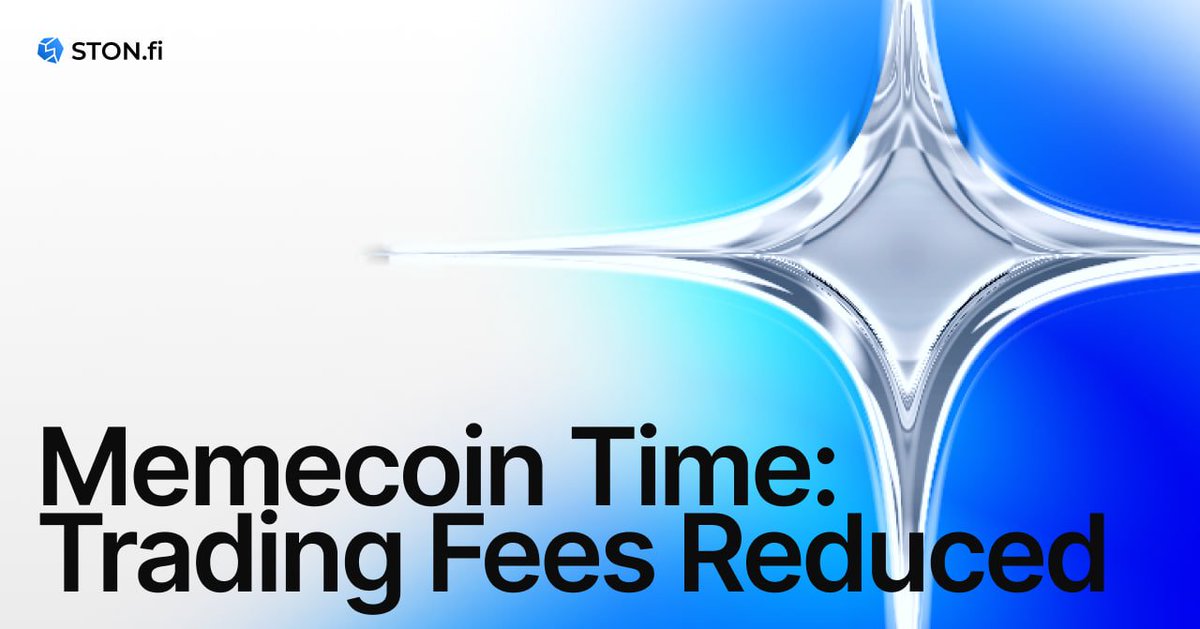 ston_fi's tweet photo. 📢 Memecoin Time: Trading Fees Reduced

Stonfiers! We've got exciting news that'll make your #memecoin adventures even more thrilling! 🚀

We're temporarily reducing trading fees to 0.02% for fresh tokens from popular launchpads. This includes all the fan favorite memecoins from #Blum and #BigPump (PocketFi), which will be added to https://t.co/DiAb69er5l! 🎉 

👉 Trade memecoins on STONfi: https://t.co/y4AwJ3rjQU