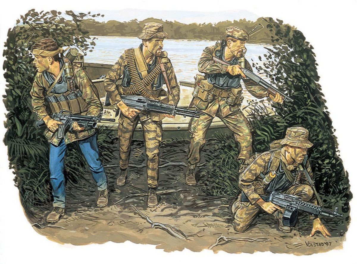 1/35 ベトナム戦争 アメリカ海軍 特殊部隊 ネイビーシールズ Part.2は