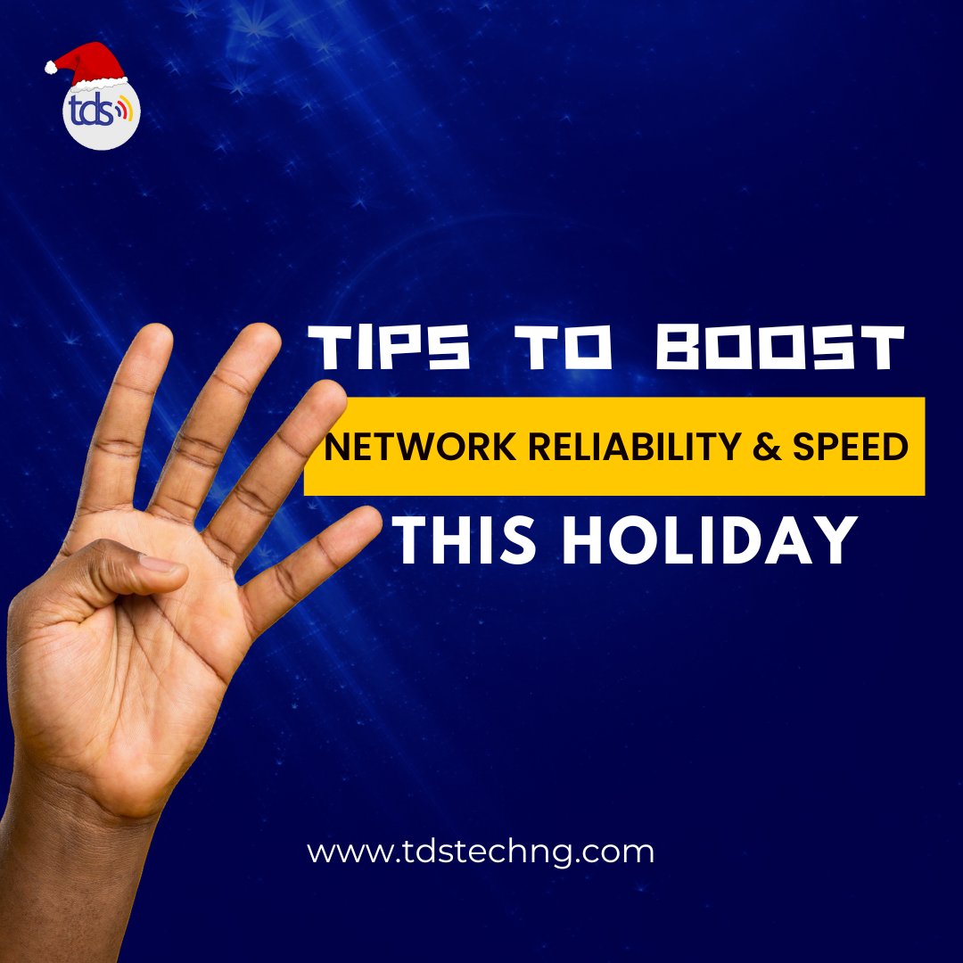 officialtdstech's tweet image. Smooth traffic, faster speeds, zero downtime—your network’s holiday survival kit!
#Connectivity #ITSolutions #TechnologySolutionsProvider