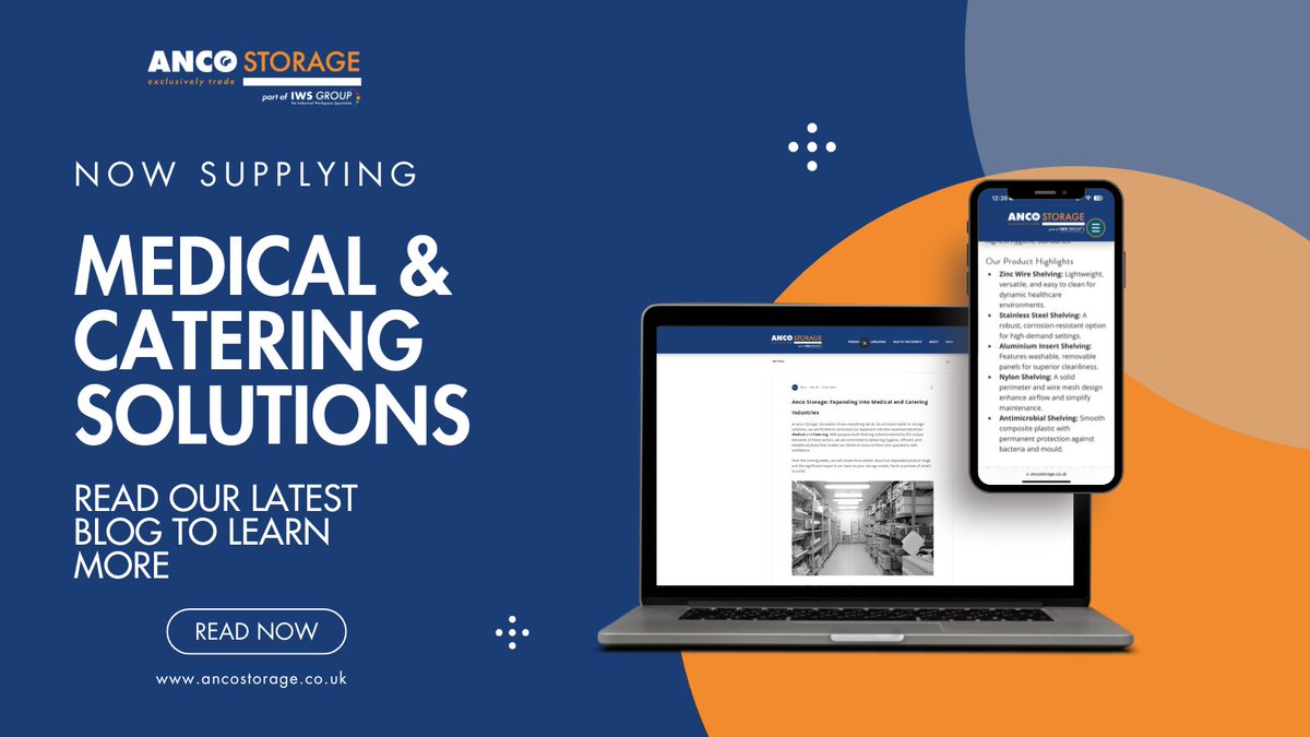 From stainless steel shelving to antimicrobial solutions, we’re committed to providing versatile, clean, and durable products for your storage needs.

👉 Curious about our new range? Read our blog to learn how we’re expanding and supporting these sectors: loom.ly/yepBf1g