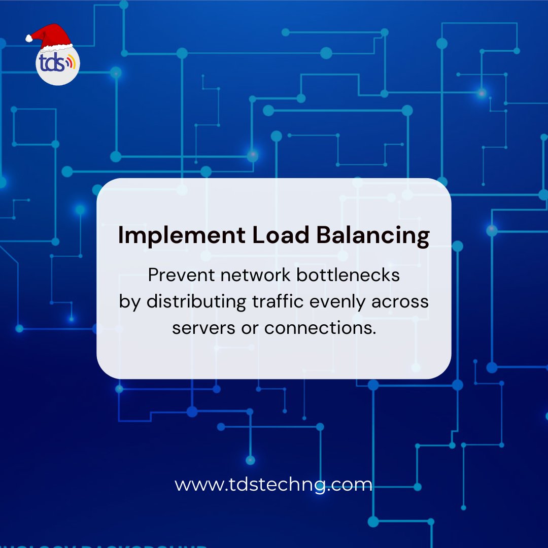 officialtdstech's tweet image. Smooth traffic, faster speeds, zero downtime—your network’s holiday survival kit!
#Connectivity #ITSolutions #TechnologySolutionsProvider