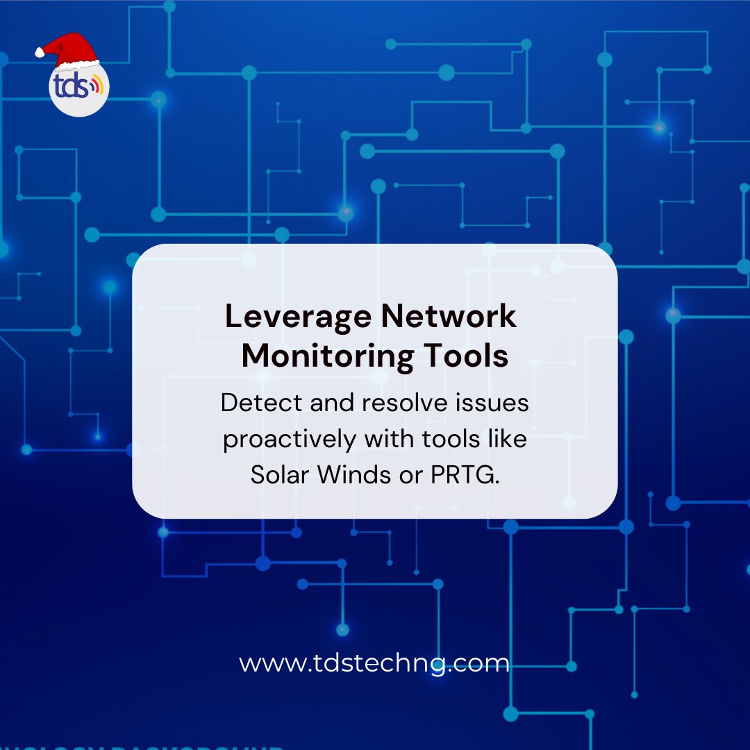 officialtdstech's tweet image. Smooth traffic, faster speeds, zero downtime—your network’s holiday survival kit!
#Connectivity #ITSolutions #TechnologySolutionsProvider