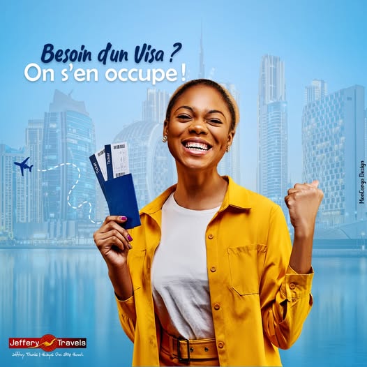 JefferyTravels's tweet photo. Pour beaucoup de destinations, obtenir un visa est obligatoire. Nous nous occupons des formalités avec un service assistance visa 🌍📑
#jefferytravels #kinshasa #congo #rdc #banacongo #rdcongo #congolais #congokinshasa #banakin #mwanamboka #drc #offre #visa #assistance #voyage https://t.co/t08adL5Mzd