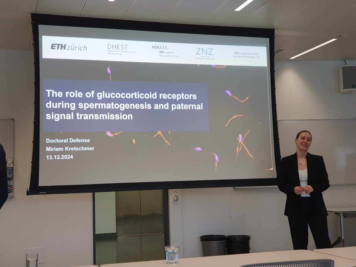 Miriam Kretschmer (@miriamkretschm2) on Twitter photo Big milestone! I defended my PhD at <a href="/ETH_en/">ETH Zurich</a> last Friday. Thank you <a href="/GappKatharina/">Katharina Gapp</a> for believing in me and trusting me with this great project. I spent 4 great years with an amazing team, thank you to everyone that made this journey so very much enjoyable! Big milestone! I defended my PhD at <a href="/ETH_en/">ETH Zurich</a> last Friday. Thank you <a href="/GappKatharina/">Katharina Gapp</a> for believing in me and trusting me with this great project. I spent 4 great years with an amazing team, thank you to everyone that made this journey so very much enjoyable!