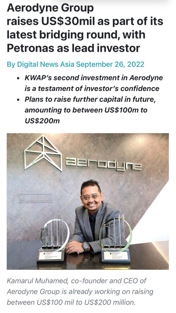 Alturkistiano's tweet photo. AERODYNE - SYARIKAT YANG NAK BUAT KERETA TERBANG NEGARA KINI RUGI TERKUMPUL LEBIH RM100 JUTA!! DANA PELABURAN KWAP DALAM BAHAYA??

Aerodyne dikenali sebagai syarikat yang nak buat kereta terbang pertama Malaysia. Malangnya sehingga hari ini tidak keluar lagi. Apa nama dia? Vector kan? Air mobility katanya, bukan kereta terbang. Ramai bertanya, bila nak siap itu sahaja orang tanya. Dah dapat geran MIGHT RM20 juta kan, takkan tak boleh siapkan lagi?

Aerodyne ni idola anak muda, idola startup, dan idola sahabat aku, anak Felda generasi ke-3 Nik Izwan Kamel. Walaupun menjadi idola, aku risau apabila melihat kerugian terkumpul yang telah mencecah RM100 juta (hasil semakan di https://t.co/OobQzoTvar), tahun lalu juga makin rugi, ditambah dengan kedengaran isu tak bayar gaji, walaupun aku tak percaya, mana mungkin kan?

Kerisauan aku adalah kerana terdapat duit rakyat di dalam Aerodyne ini. Kalau duit VCPE luar negara, lantaklah. Tapi sebab ada duit KWAP, Petronas Venture, dan VentureTech (Might), semua itu asas dan asalnya duit rakyat. 

Yelah, KWAP tu duit pencen orang, Petronas tu milik rakyat Malaysia, Venturetech tu milik kerajaan, dan Axiata tu asalnya TM, pemegang saham majoriti dia adalah Khazanah dan PNB kalau tak silap. Aku taknaklah tengok ada lagi satu Fashion Valet.

Tapi, apabila bos Aerodyne berbunyi nak pertahankan Fashion Valet, memang betul-betul bagi aku “red flag”. Kenapa dia nak berbunyi kalau dia bersih, cekap dan amanah. Asalnya aku berbangga dengan dia ni.

Yelah, asalnya bankrap, kini tinggal di kondominium bersebelahan Menara Tabung Haji, dulu “mengemis” cari kerja, kini memandu BMW i8, jadi pengarah di Bank Negara lagi. Mantap tak? Mana tak ramai mengidolakan.

Lagi menambah bendera merah aku adalah, tiada teknologi yang dihasilkan Aerodyne. Kalau setakat servis dron buat pemetaan (mapping), pemeriksaan (inspection), pengukuran (survey) , dan pengawasan (surveillance), sesiapa ada dron pun dah boleh buat hari ini. Tak ekslusif dan tak hebat pun. 

Jadi, Aerodyne sepatutnya telah membina teknologi yang mana ia boleh dijual dan digunapakai oleh sesiapa sahaja. Malangnya, aku belum nampak lagi hasilnya. Mungkin kerana Kamarul graduan akaun, bukan budak sains, kejuruteraan, teknologi, dan perisian.  

Aku harap Aerdodyne cepat-cepat IPO, supaya pemilik saham boleh ditukar ganti, dana-dana asal kerajaan boleh “cashout” dan diselamatkan. Biarlah peminat-peminat Aerodyne beli saham dia. Minda CEO boleh beli, Mat Jilat boleh beli, Radzi Tajuddin boleh beli. 

Lepas tu kalau nak melingkup pun, takpalah..

Kan?

;)