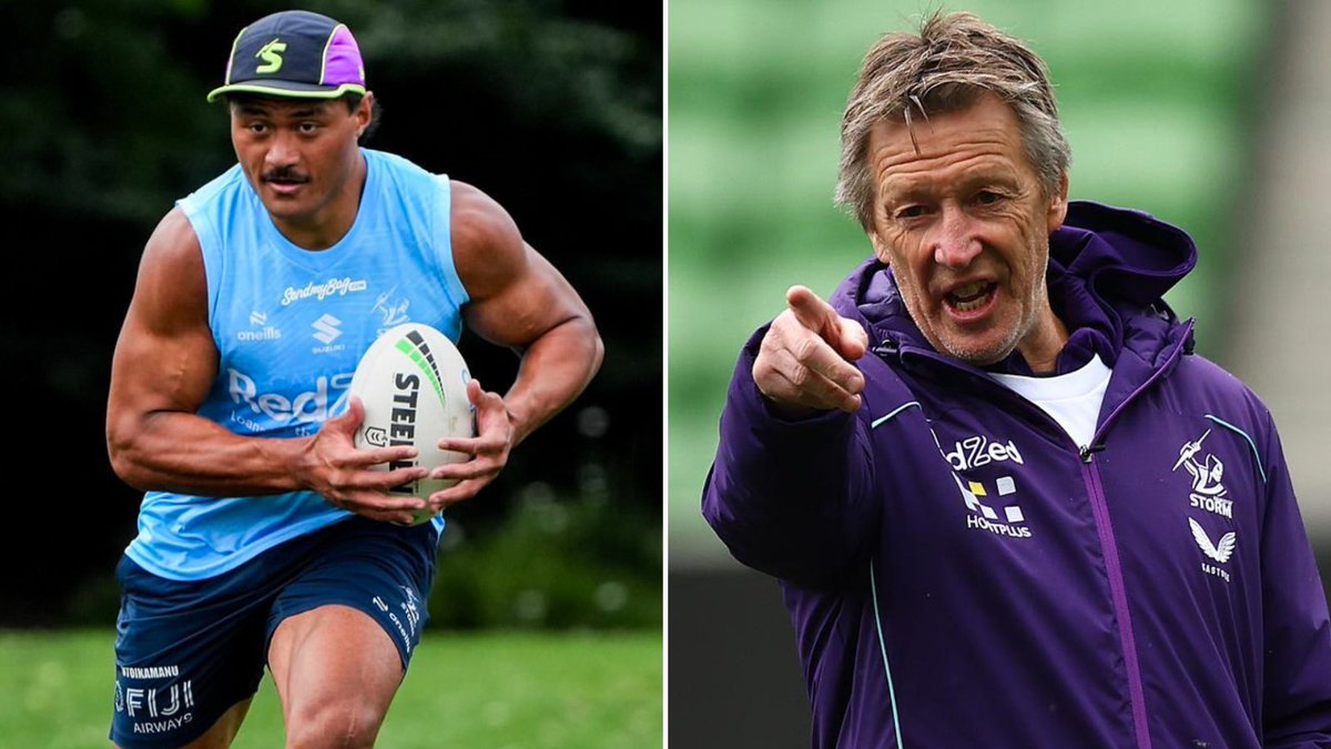 "He was intimidating, he seems scary but once you get to know him he's alright, but still kinda scary!" 

Stefano Utoikamanu on meeting Craig Bellamy! 

 #NRL | 🔊 bit.ly/3BbB7g5