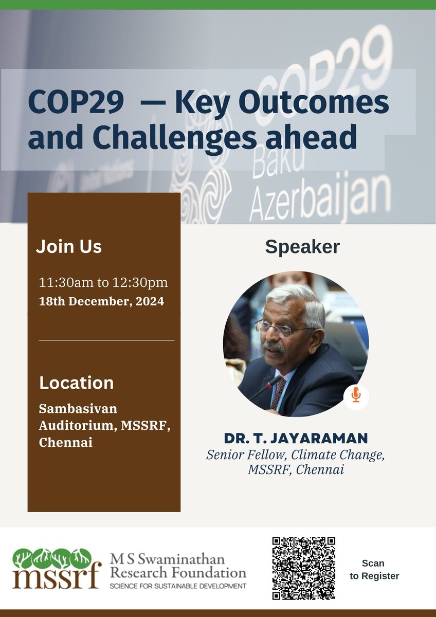Annual COP debrief!! My  take on COP29, getting beyond the media headlines to what drives the way COP outcomes are shaped. And some thoughts on the current and fresh challenges to the global climate regime. As always the hope is that these talks will enable better, more accurate,