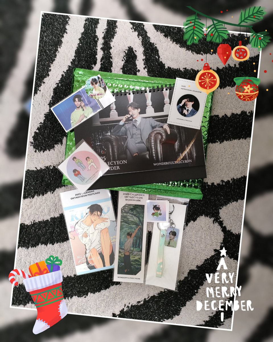 noryok's tweet photo. @wondertaec
@busannuya 
@tsunekochan 

とっても素敵なカレンダー届きましたー✨
グリーンのパッケージも開封する時ワクワクして、中はカッコいいテギョンさんだらけで来年も幸せに過ごせます🤩

ありがとうございました🫶

#옥택연
#oktaecyeon 
#2PM https://t.co/ViG110gJ0J