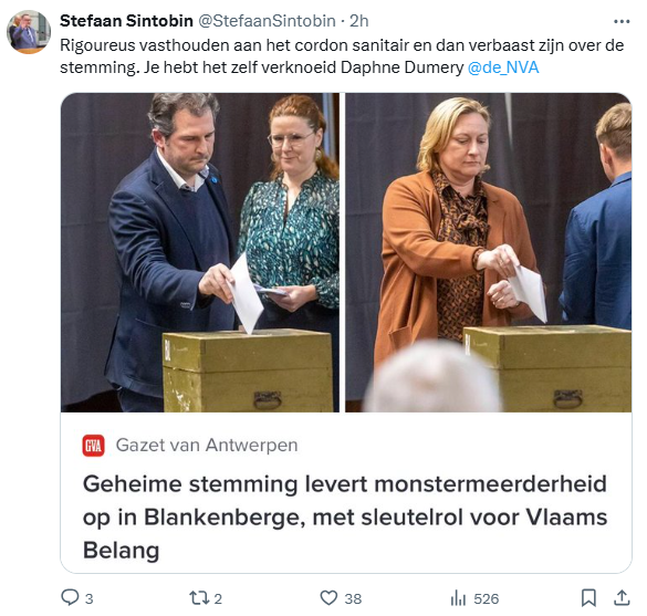 De kennis van het Nederlands zou toch een basisvereiste moeten zijn, neen?
