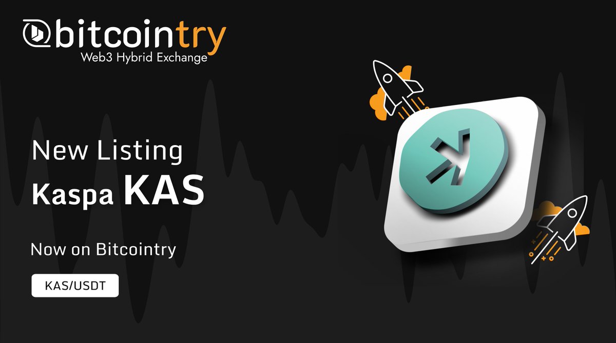 Bitcointrycom's tweet image. 📣 Kaspa ( $KAS ) is Now on Bitcointry! 🚀
@KaspaCurrency 

📥 Deposits &amp;amp; Withdrawals: Active
💹 Trading Pair: KAS/USDT
⏰ Trading Opens: Active
Experience the power of Kaspa’s scalable and innovative blockDAG technology!
🔗 Start now: bitcointry.com/en/exchange/KA…

#Kaspa #Bitcointry…