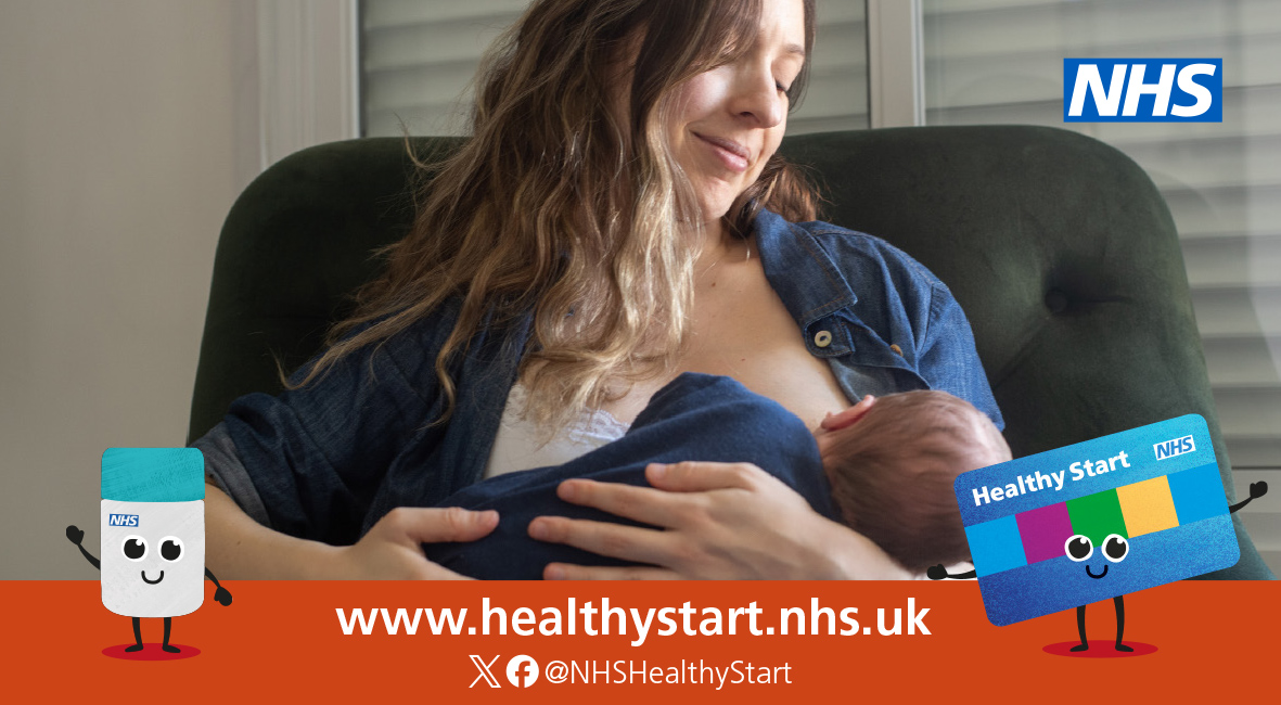 NHS Healthy Start helps your child to have the healthy food and milk they need, right up until the age of four. 🍏 

Find out if you could be eligible: healthystart.nhs.uk