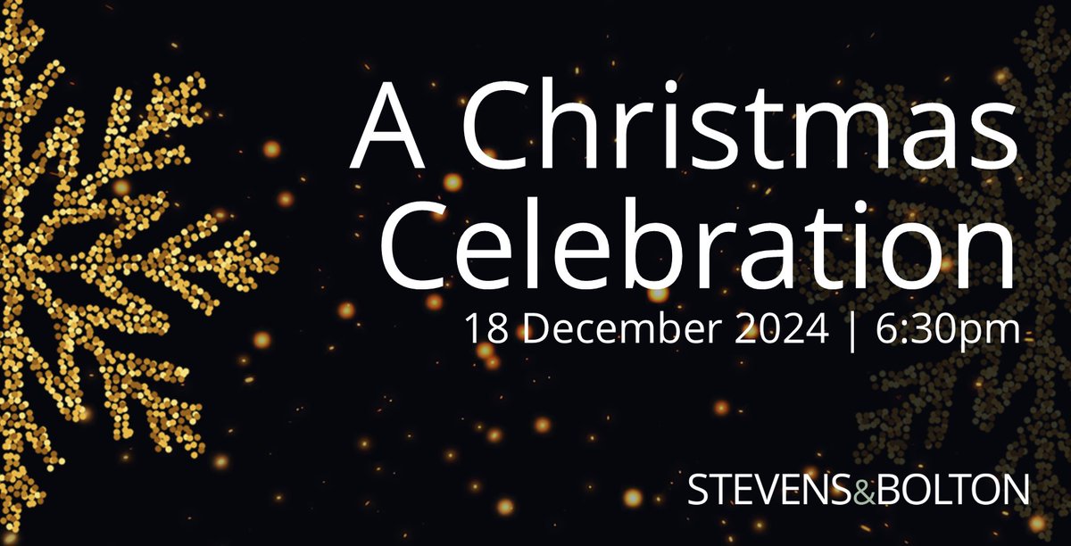 stevens_bolton's tweet photo. We are thrilled to invite the local professional community, along with their families and friends, to an evening of seasonal carols, music, and readings. Join us on 18 December at St Nicolas Parish Church, #Guildford for a festive celebration, over a glass of mulled wine and mince pies. For more details, please visit: https://t.co/Q2XVGcaNdC

#ChristmasCelebration