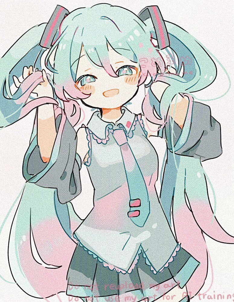初音ミク 「ミクさん 」|こめまめ🍙のイラスト