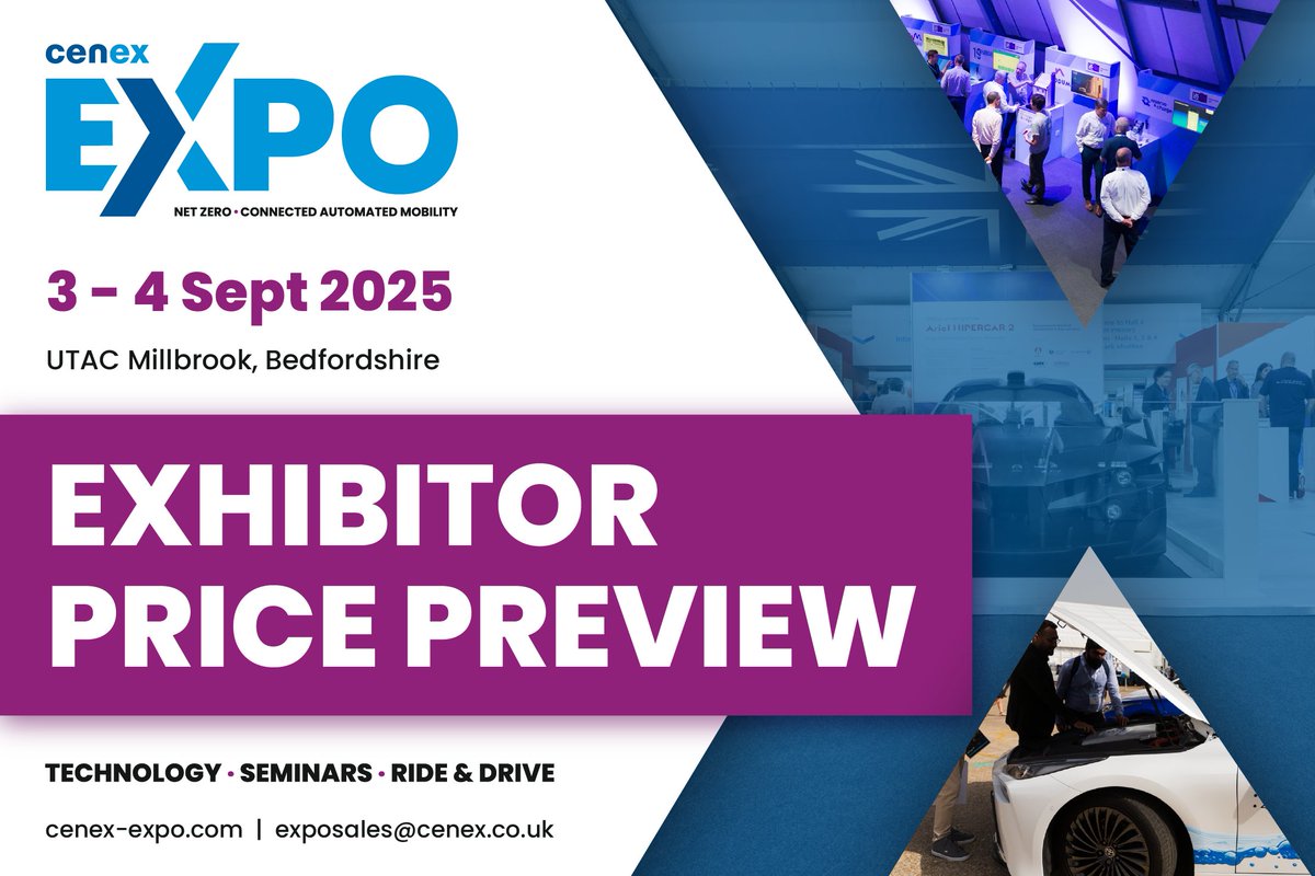 Are you interested in taking a stand at #cenexexpo2025? If so, we've got a sneak preview into our stand prices.

Sales will open in the New Year, but in the meantime check out the stand price preview here: cenex-expo.s3-eu-west-2.amazonaws.com/files/cenex-ex…