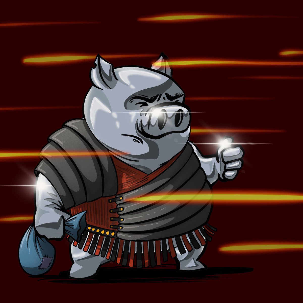 TrooprzArmy's tweet photo. Battle Pigz - Unchained ๐ฅ
Less QQ...More PP!
#Cronos #CDCNFT #PewPew #Retro404