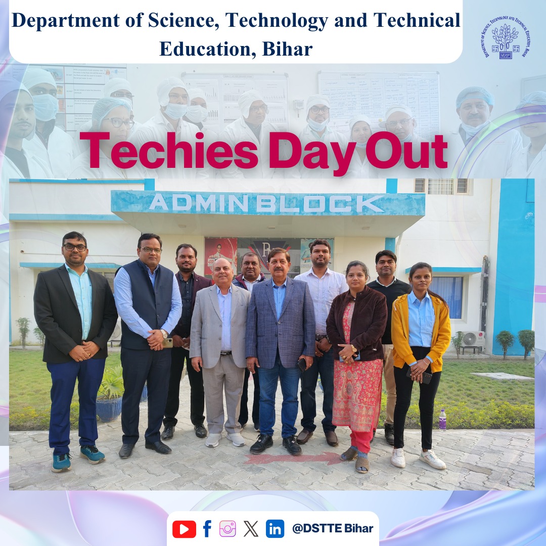DSTTEBihar's tweet image. Dr. Anant Kumar, Principal of GEC Vaishali, leads efforts in industry-academia partnerships for student skill development. Recently, a team visited Paraman Nutritions Pvt. Ltd. to enhance learning opportunities. Kudos to his dedication! 👏

#GECVaishali #IndustryCollaboration