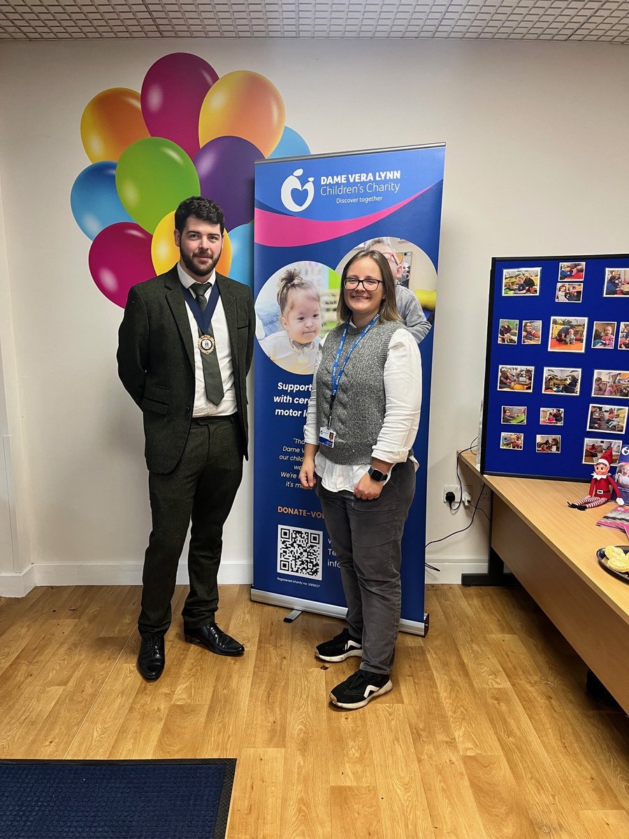 The Deputy Mayor was honoured to attend the official opening of the new <a href="/DVLCCharity/">Dame Vera Lynn Children's Charity</a> Centre after he &amp; Officers from Haywards Heath Town Council, volunteered to help paint to help them move in!  The charity does truly incredible work for children with complex needs locally.