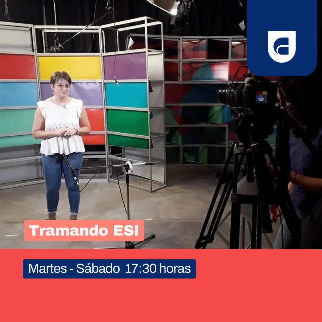 🌈Sábado y martes a las 17:30 hs llega un nuevo episodio de Tramando ESI

¡Por una ESI laica, no binaria y con perspectiva de género!

📺 Canal 34 de Flow
Vía web canal.mdp.edu.ar

#MediosUNMDP #SomosUNMDP #Esi #educaciónsexualintegral