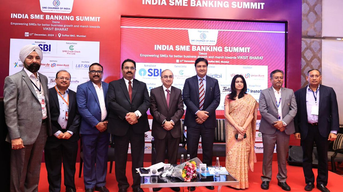 lntsufin's tweet photo. L&amp;T-SuFin is proud to be the Partner of 'Indian SME Banking Summit'. Mr. Bikramjit Sen, COO, L&amp;T-SuFin delivered a compelling talk on "Creating Efficiencies in Industrial B2B Trade Through a Digital Marketplace".

To learn more about L&amp;T-SuFin, visit: https://t.co/7C4tHPY3I0 https://t.co/RTXVzvxr6P