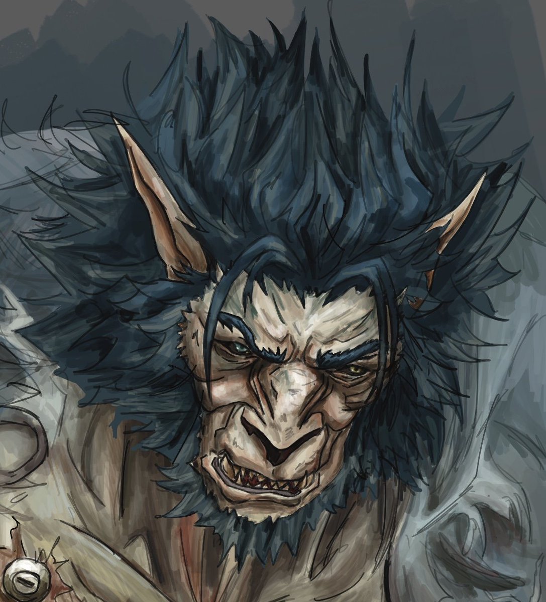 sh0tsuu's tweet photo. Warwick (Vander) fanart from Arcane ✨️
.
.
#art #Arcane #arcanefanart #fanart #Warwick #vander #LeagueOfLegends https://t.co/o8PePZhjsz