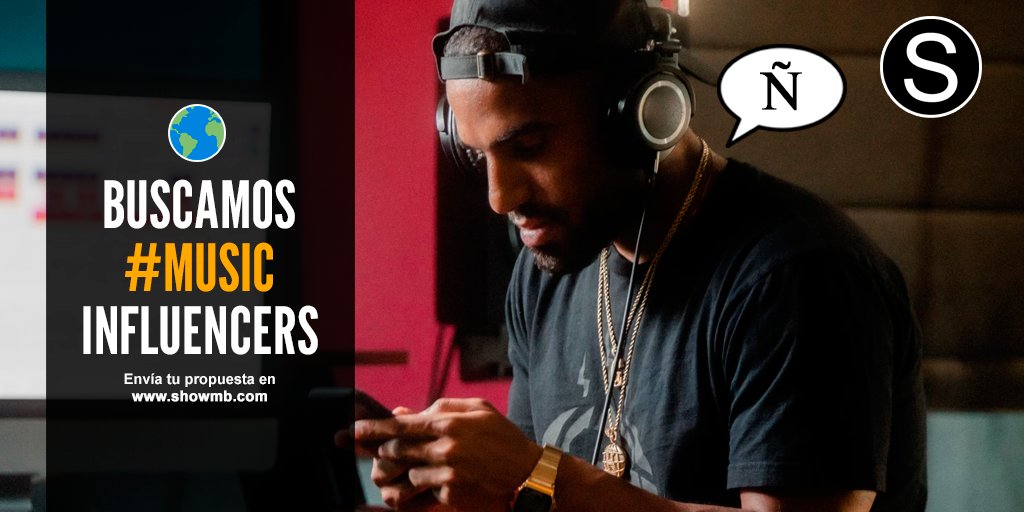 showmb's tweet photo. 🟥 ¡Novedad en ShowMB! 🟥

Una marca está buscando influencers de habla hispana amantes de la #Musica 🌎. Tenéis más información en el siguiente enlace: https://t.co/rCYuo1NVxt

#ShowMB #InfluencerMarketing #Music #collab #español #spanish #hispanos https://t.co/RTZiwYKuJj