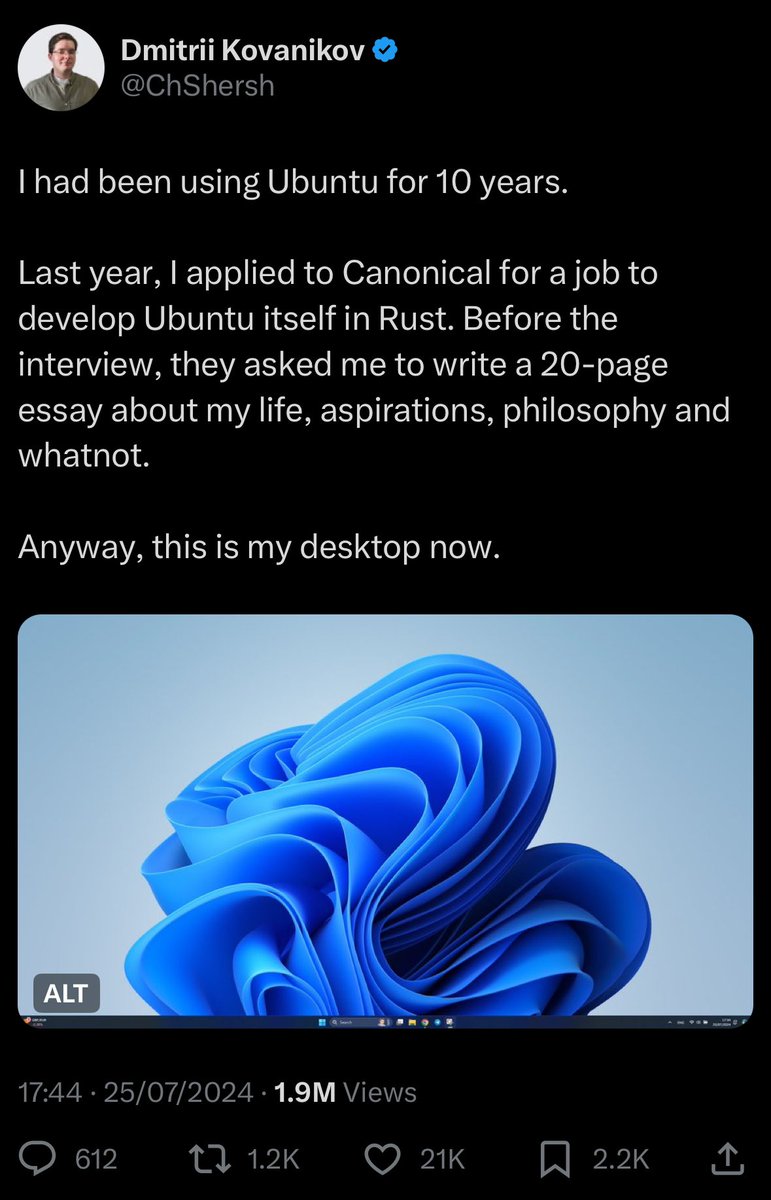 Dmitrii Kovanikov tweet media