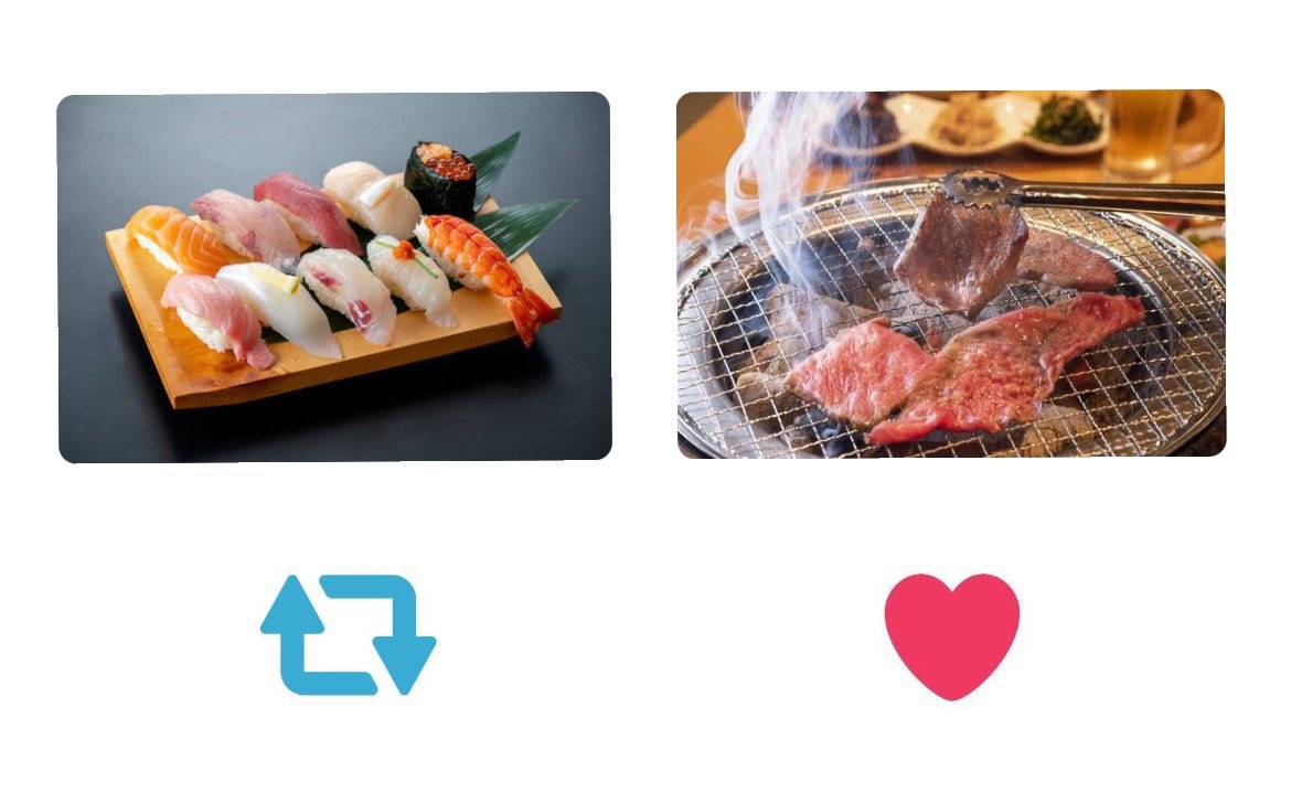 夜ご飯たべるならどっちを選ぶ？