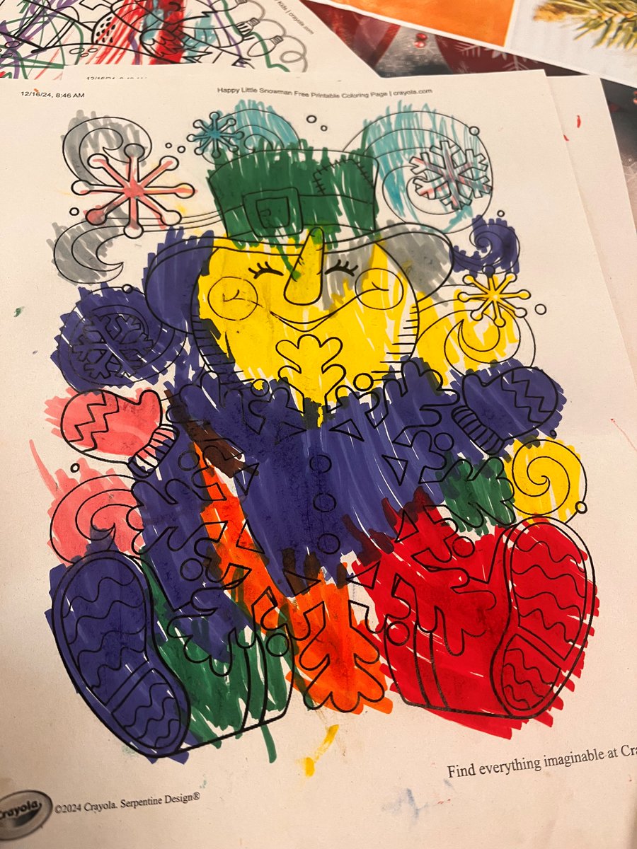 SOARS_WGH's tweet photo. Our patients at Links enjoyed a visit from the Woodend Nursery children and spent time chatting and colouring festive pictures together @HSCAberdeen https://t.co/ES4ZiOqvUA