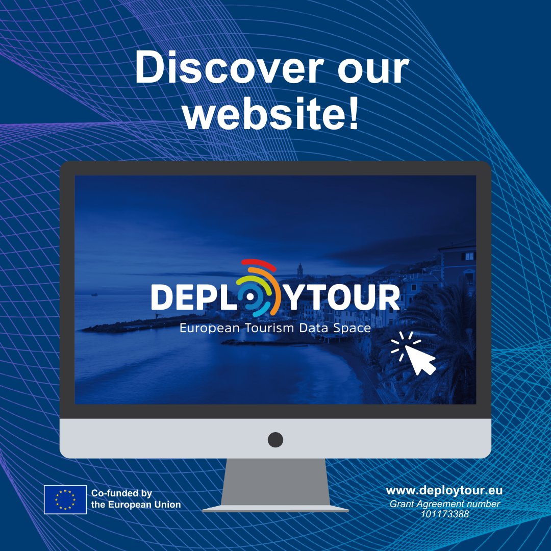 DEPLOYTOUR's tweet image. 🌐 #DEPLOYTOUR website is live! 🚀

➡ deploytour.eu

Discover the project, its mission, and the 5 real-life implementation pilots driving the development of a Common European #dataspace for Tourism.

📬 To not miss any information, subscribe to our newsletter !