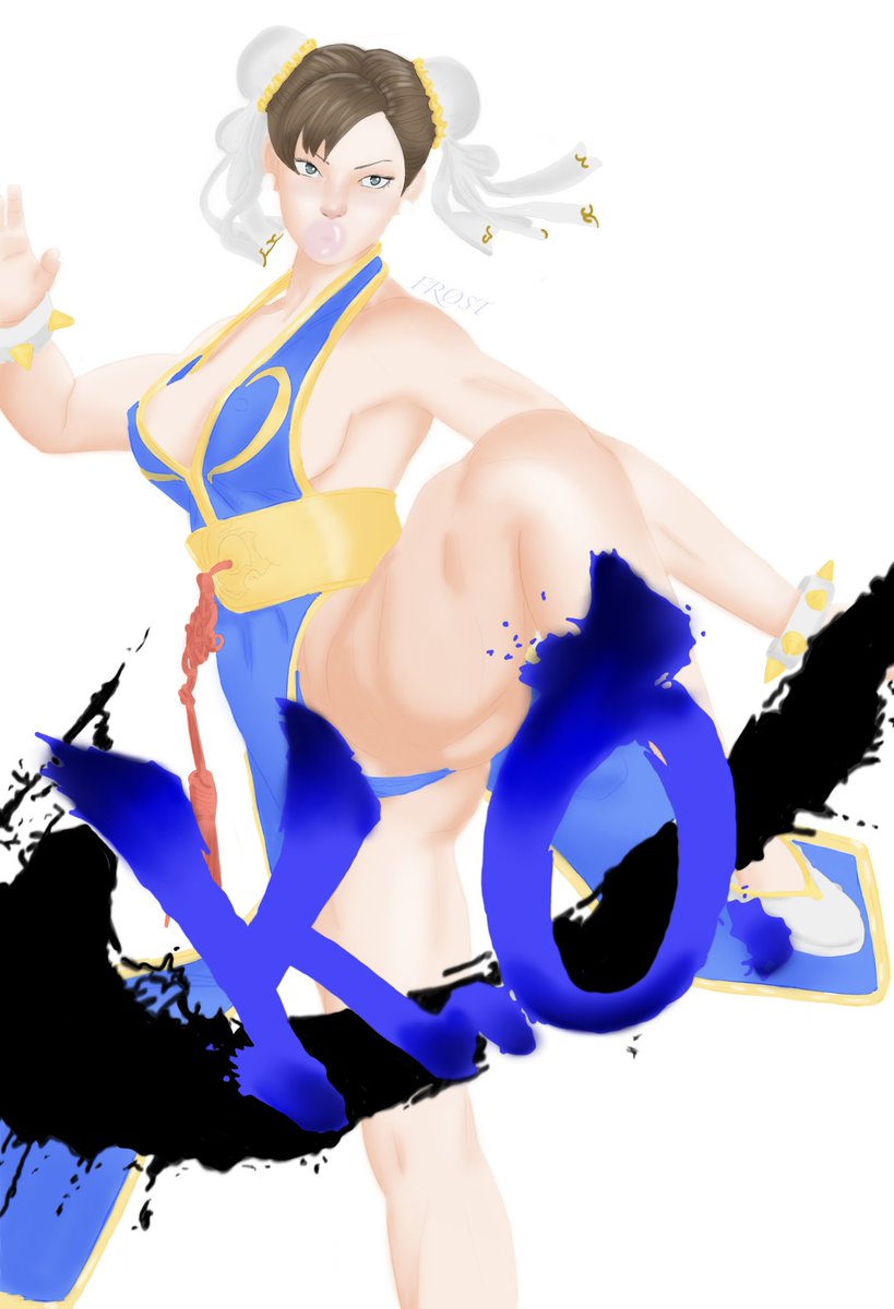KYDFrost's tweet image. K.O.💙🖤

#chun_li #StreetFighter #CAPCOM #streetfighterart