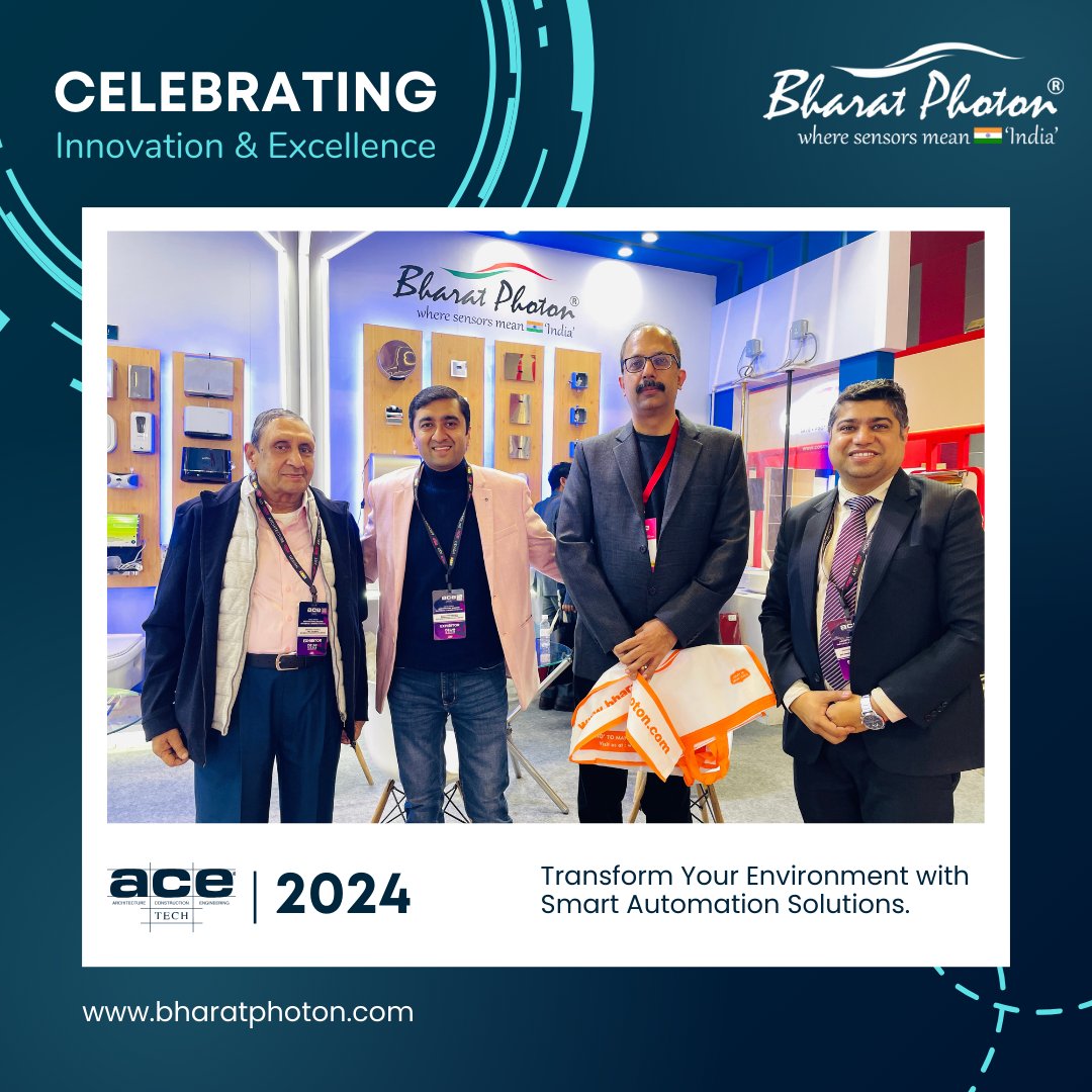 Bharat_Photon's tweet image. Thank you for visiting Bharat Photon at #ACETECH2024, Pragati Maidan, New Delhi. We appreciate your support and look forward to continuing our journey of innovation together.

#BharatPhoton #bpeinnovations #InnovationInHygiene #PragatiMaidanDelhi #BharatPhotonAtACETECH