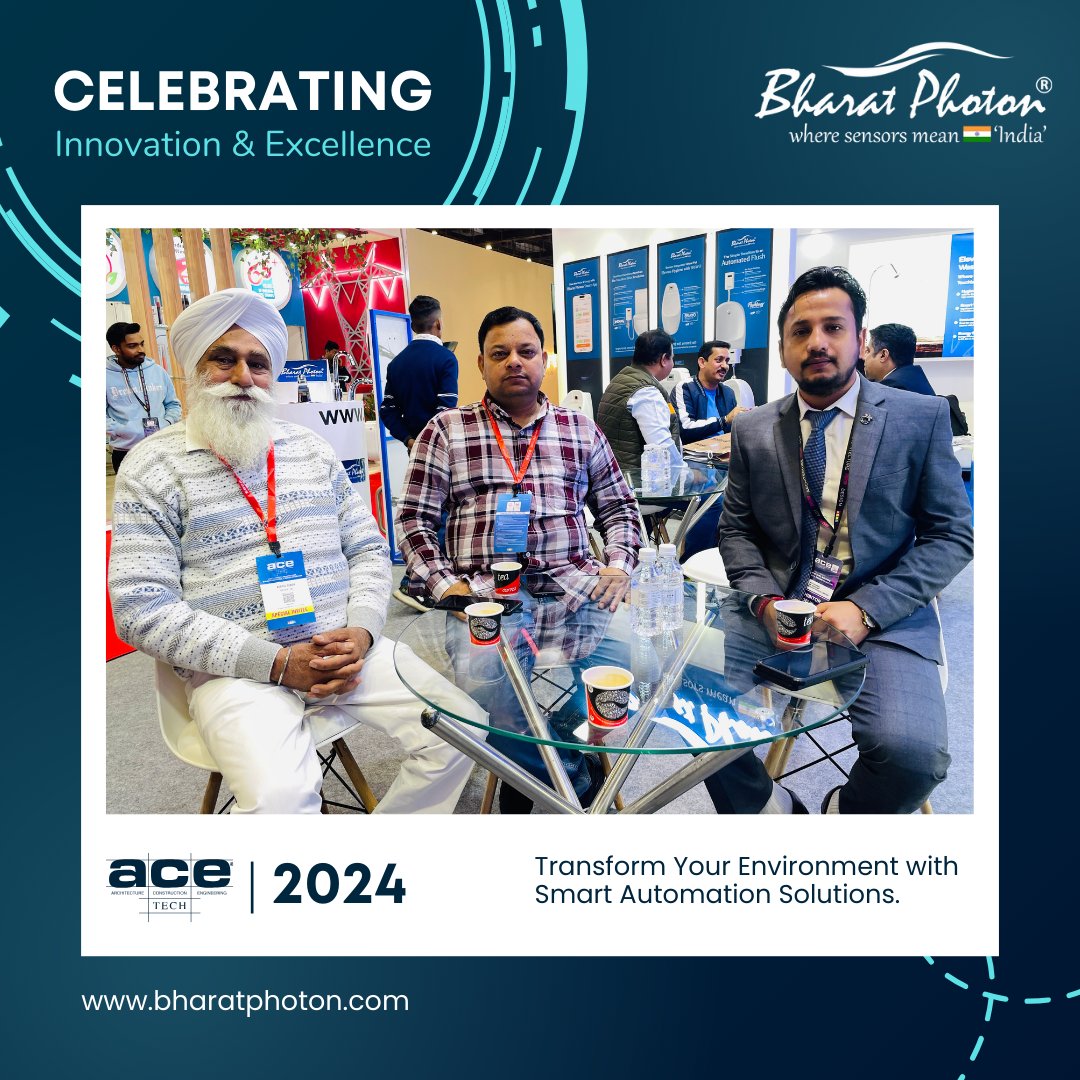Bharat_Photon's tweet image. Thank you for visiting Bharat Photon at #ACETECH2024, Pragati Maidan, New Delhi. We appreciate your support and look forward to continuing our journey of innovation together.

#BharatPhoton #bpeinnovations #InnovationInHygiene #PragatiMaidanDelhi #BharatPhotonAtACETECH