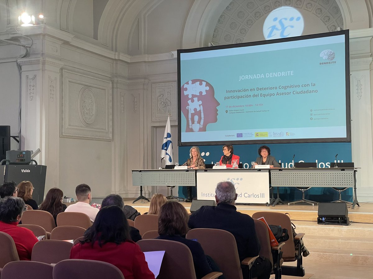 ¡Empezamos las Jornadas Dendrite!
Podéis seguirla en el siguiente enlace:

youtube.com/live/HvTJctR8O…