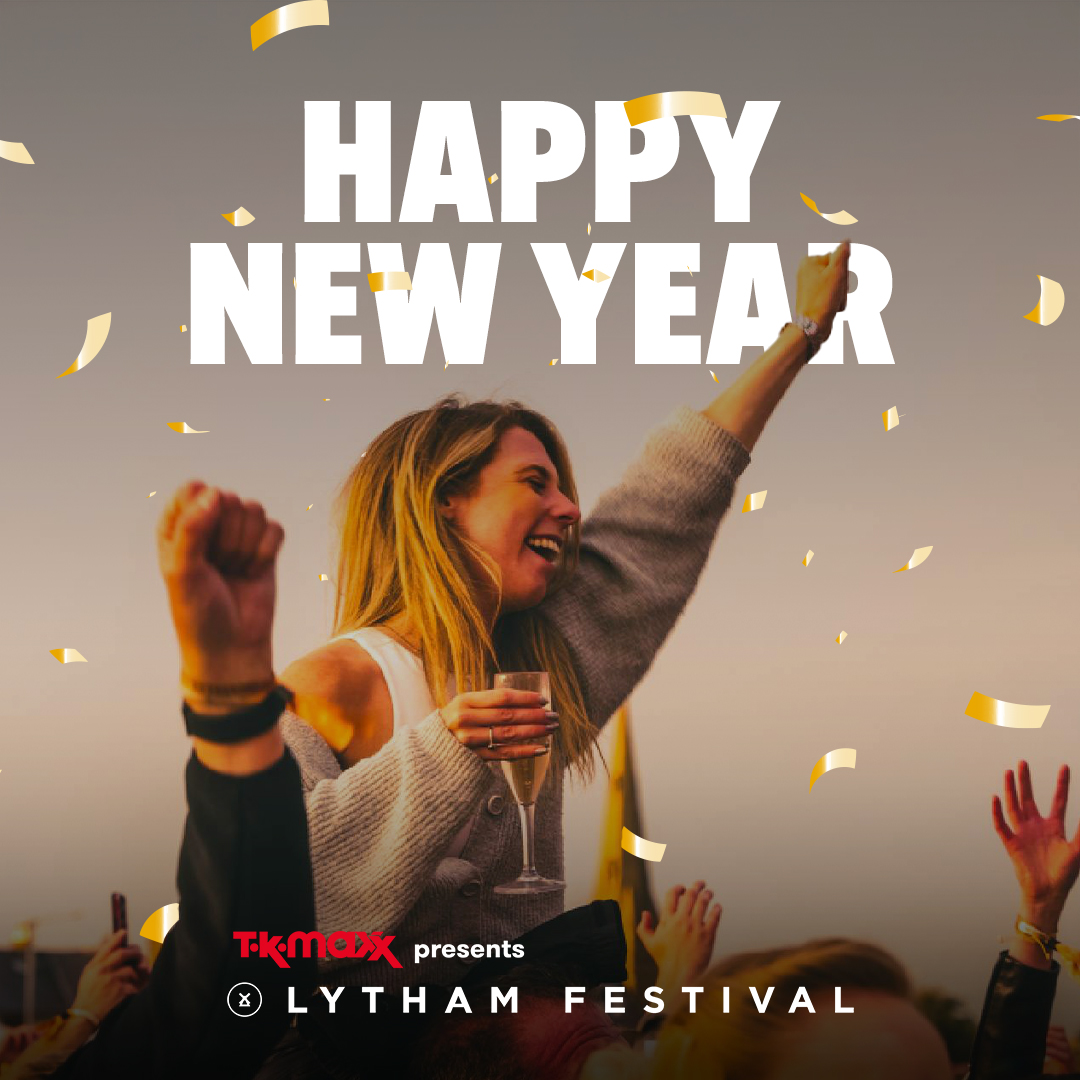 HAPPY NEW YEAR EVERYONE!!! 🎉🥂✨
Here's to another amazing year filled with incredible live music and very special memories in 2025! ❤️
Join the party 🎟️ LythamFestival.com

#TKMaxxPresents