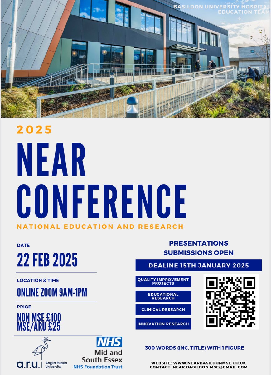 Are you a resident doctor or medical student? Do you have some research/QUIP/innovation work to present?