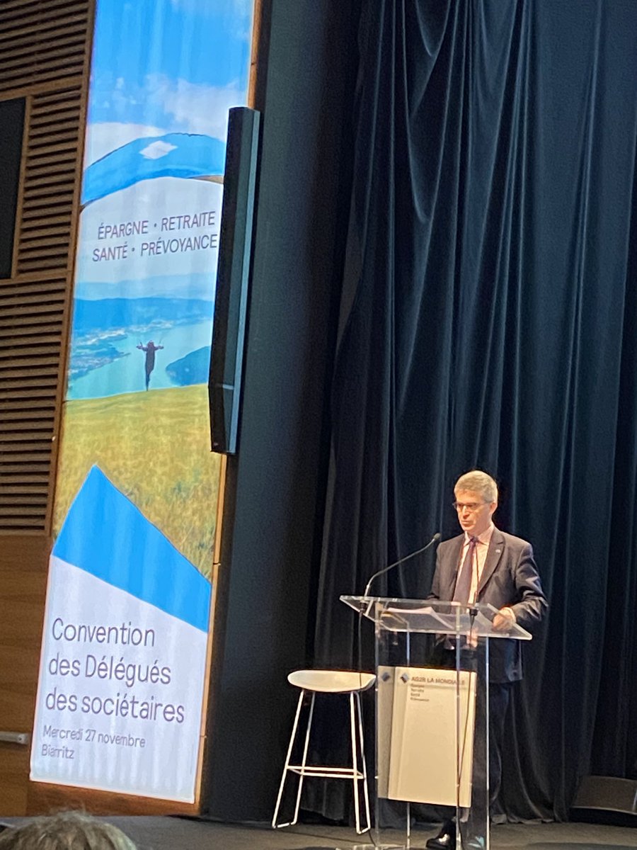 Yvon Gervaise (@expertscience) on Twitter photo #Biarritz ce 26/27 novembre 2024 : l’agréable , l’utile , l’instructif au RDV de la convention nationale des délégués des sociétaires de <a href="/AG2RLAMONDIALE/">AG2R LA MONDIALE</a>
Plaisir des échanges avec les membres de la gouvernance du groupe et mes collègues délégués des sociétaires
#ExpertScience #Biarritz ce 26/27 novembre 2024 : l’agréable , l’utile , l’instructif au RDV de la convention nationale des délégués des sociétaires de <a href="/AG2RLAMONDIALE/">AG2R LA MONDIALE</a>
Plaisir des échanges avec les membres de la gouvernance du groupe et mes collègues délégués des sociétaires
#ExpertScience