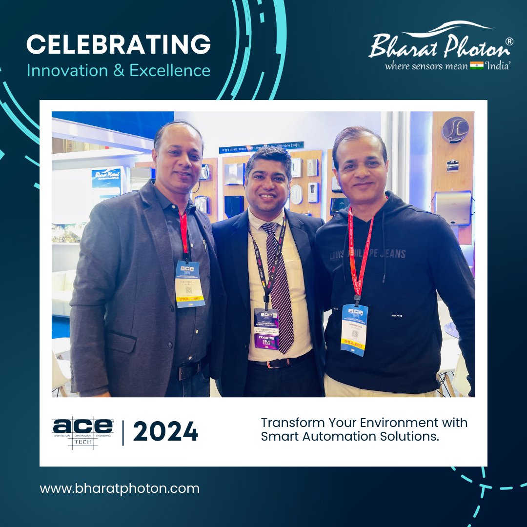 Bharat_Photon's tweet image. Thank you for visiting Bharat Photon at #ACETECH2024, Pragati Maidan, New Delhi. We appreciate your support and look forward to continuing our journey of innovation together.

#BharatPhoton #bpeinnovations #InnovationInHygiene #PragatiMaidanDelhi #BharatPhotonAtACETECH