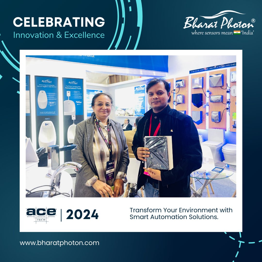 Bharat_Photon's tweet image. Thank you for visiting Bharat Photon at #ACETECH2024, Pragati Maidan, New Delhi. We appreciate your support and look forward to continuing our journey of innovation together.

#BharatPhoton #bpeinnovations #InnovationInHygiene #PragatiMaidanDelhi #BharatPhotonAtACETECH