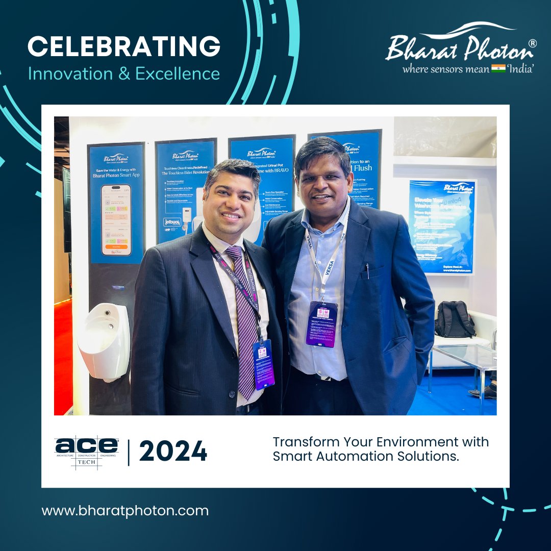 Bharat_Photon's tweet image. Thank you for visiting Bharat Photon at #ACETECH2024, Pragati Maidan, New Delhi. We appreciate your support and look forward to continuing our journey of innovation together.

#BharatPhoton #bpeinnovations #InnovationInHygiene #PragatiMaidanDelhi #BharatPhotonAtACETECH