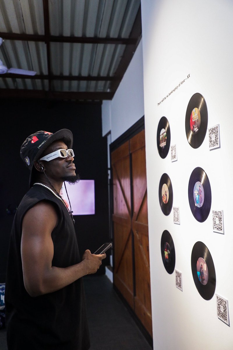 poetra_asantewa's tweet photo. Thank you to everyone who made it to the opening of For All Of Us. Exhibition is still ongoing at the Foundation for Contemporary Art, Ghana till this Friday. I hope you can go see it! https://t.co/6gBRPBoQAJ