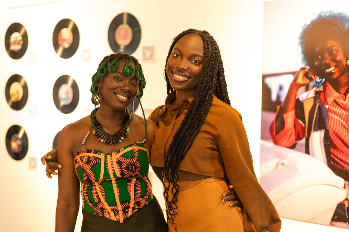 poetra_asantewa's tweet photo. Thank you to everyone who made it to the opening of For All Of Us. Exhibition is still ongoing at the Foundation for Contemporary Art, Ghana till this Friday. I hope you can go see it! https://t.co/6gBRPBoQAJ