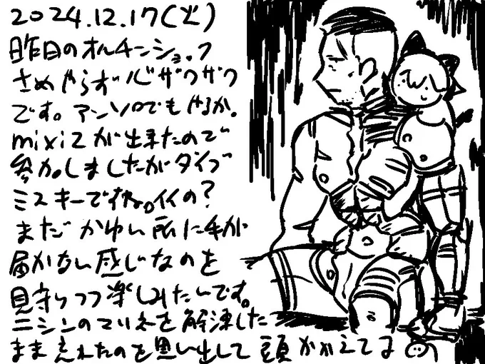 今日の日記です 