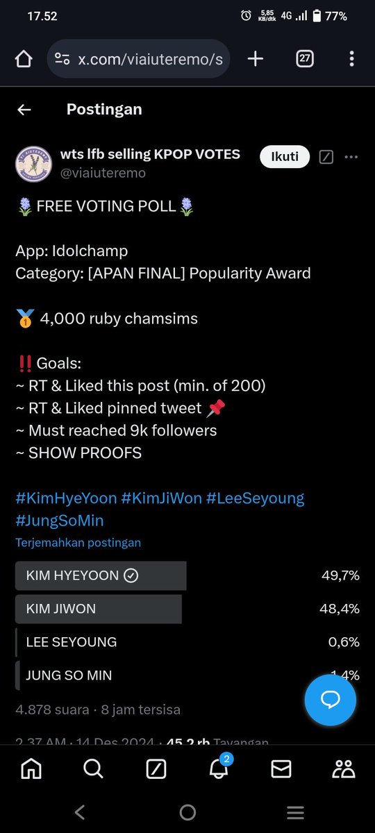 10Inmes's tweet photo. @viaiuteremo Done for Kim Hyeyoon https://t.co/T7yNpCWyyN