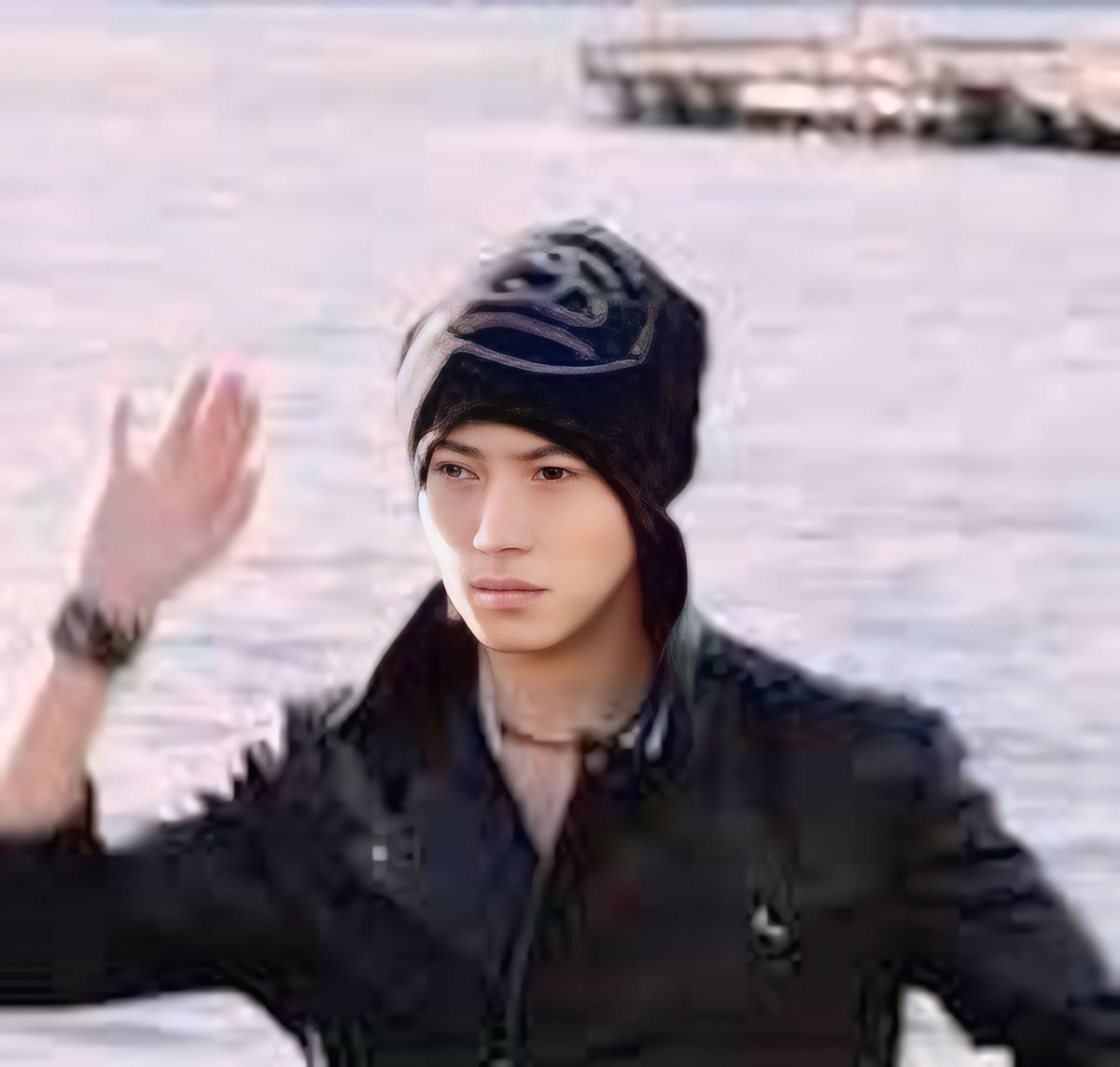 フランシストモークス　スワロニット帽　山下智久