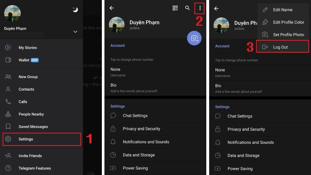 SforumT's tweet photo. Bạn đang tìm cách đăng xuất tài khoản Telegram trên điện thoại vì lý do bảo mật? Sforum sẽ hướng dẫn bạn chi tiết từng bước đăng xuất Telegram trên cả hai dòng điện thoại Android và iPhone.
 https://t.co/mF7PmcOE31
 #CellphoneS #Sforum #telegram #ThuthuatSforum https://t.co/mCPaqauPJW